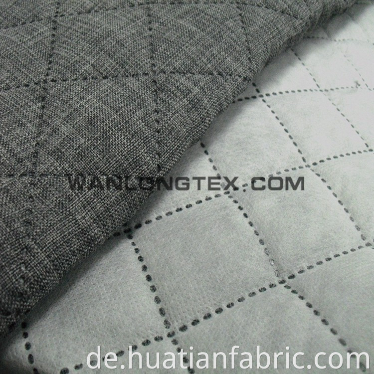 100% Polyester gewebt Matratzengewebe Ultraschallbindung mit PP-Baumwolle